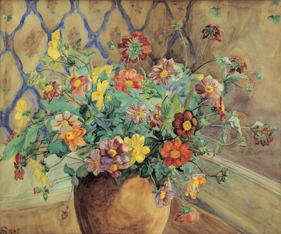 Branche de pommier en fleurs - Anna Syberg